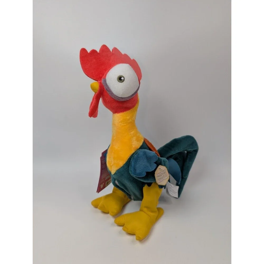 Just Play Moana Animated Moving Hei Hei Clucking Plush Toy 11